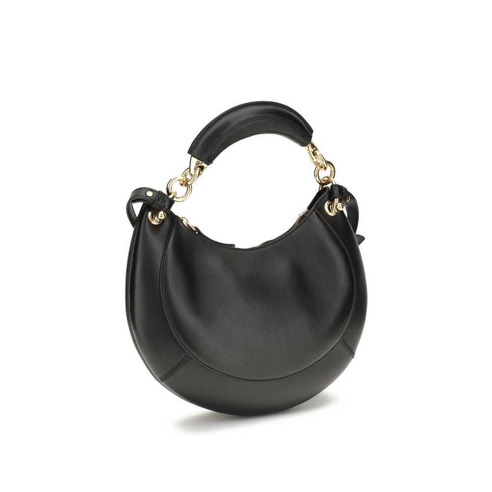 Chloé Black Calf Leather Bos Taurus Shoulder Bag - Image 4