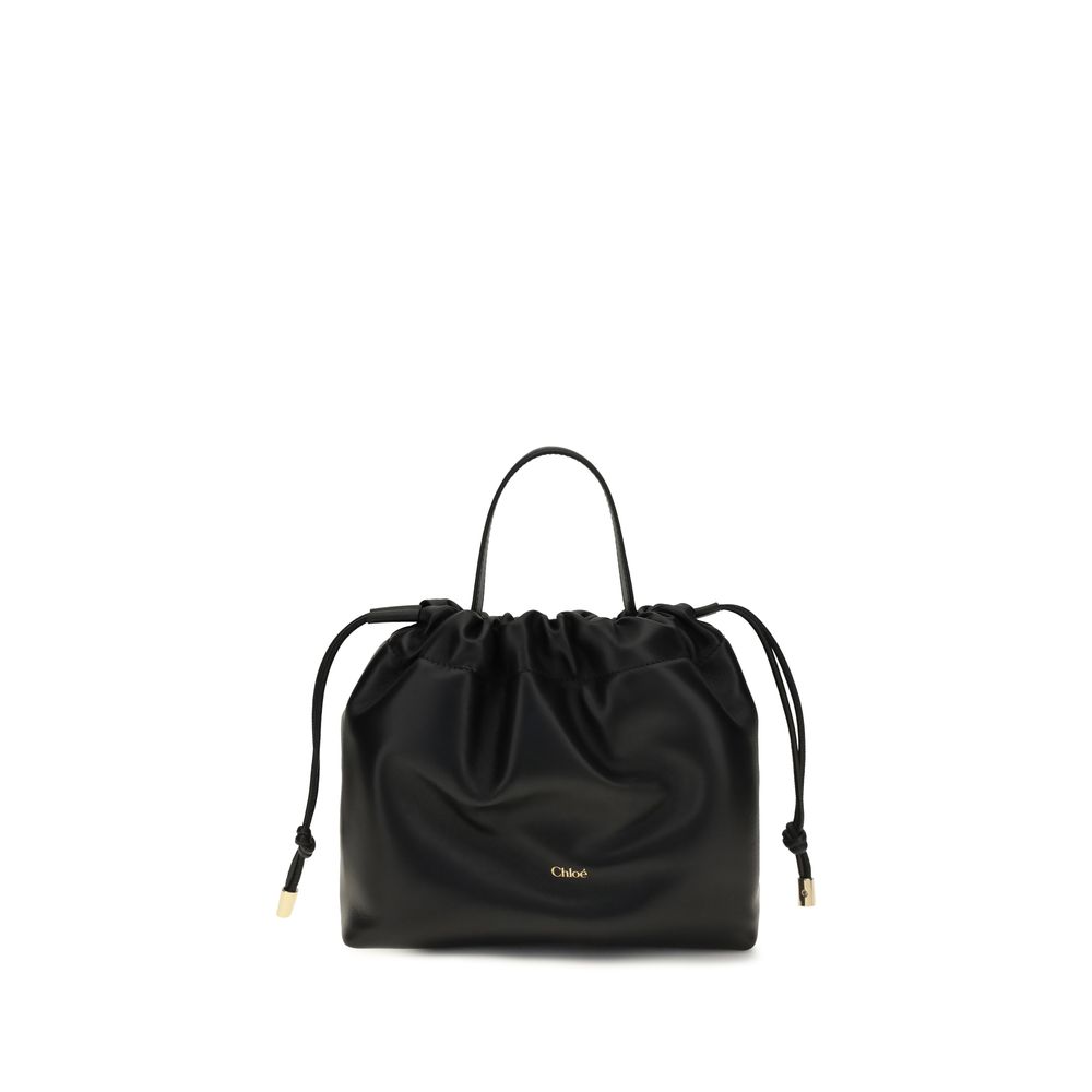 Chloé Black Lamb Ovis Aries Shoulder Bag