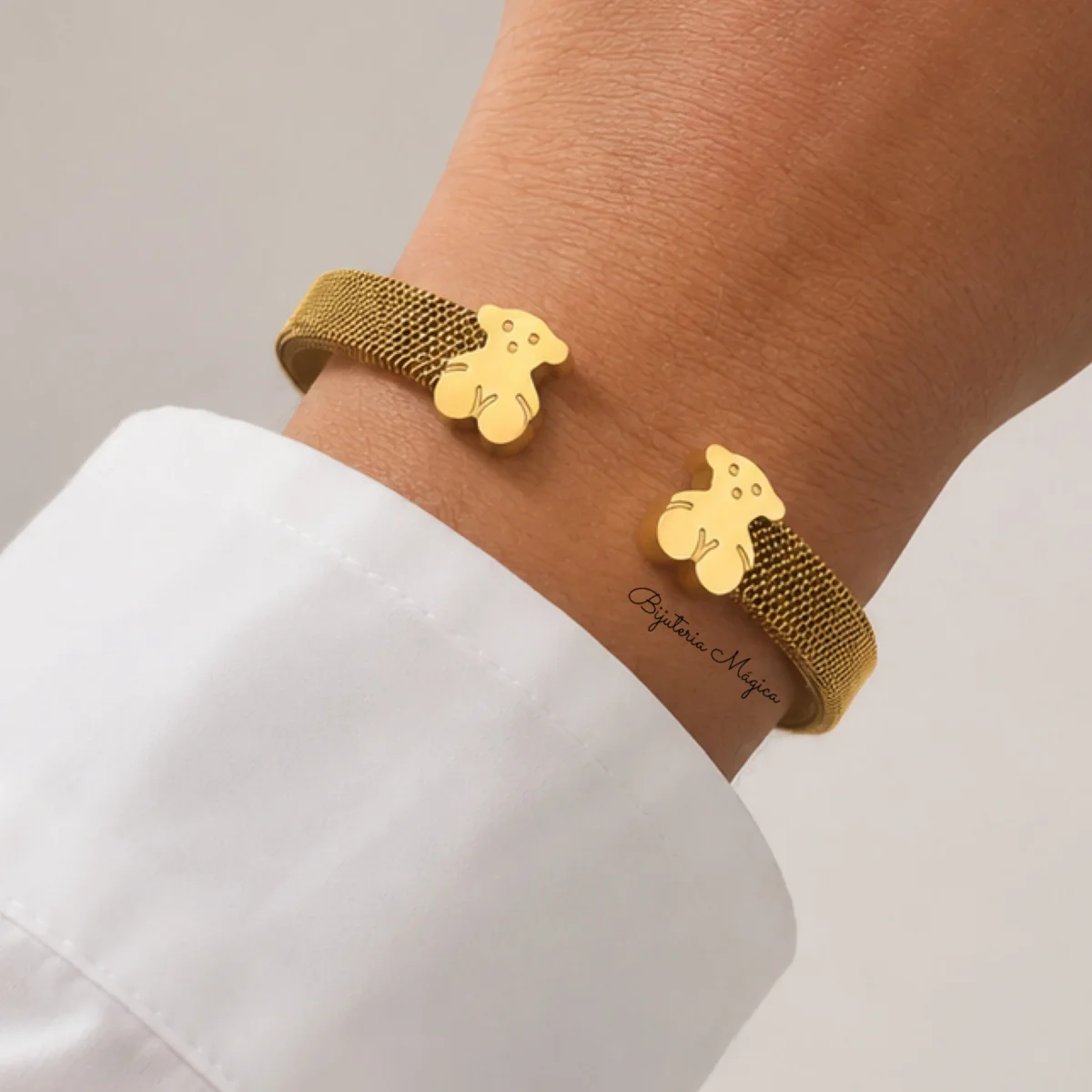 Pulseira Teddy em Aço Inoxidável - Image 2
