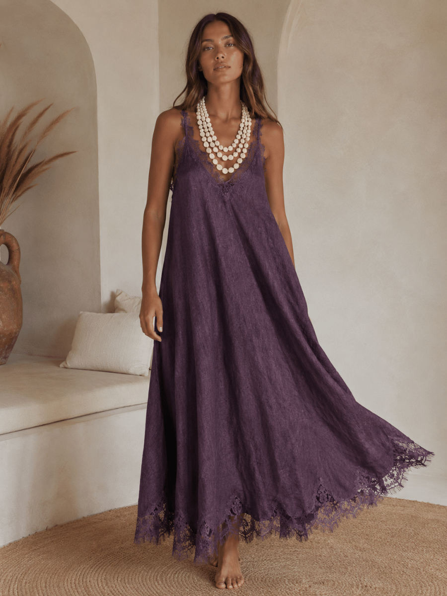 Vestido de Linho “Midnight”