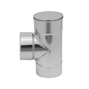 Tê com tampo Inox 0.5